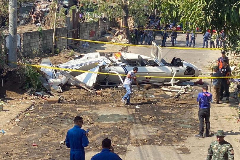 Rơi trực thăng chở Tư lệnh Cảnh sát Quốc gia Philippines