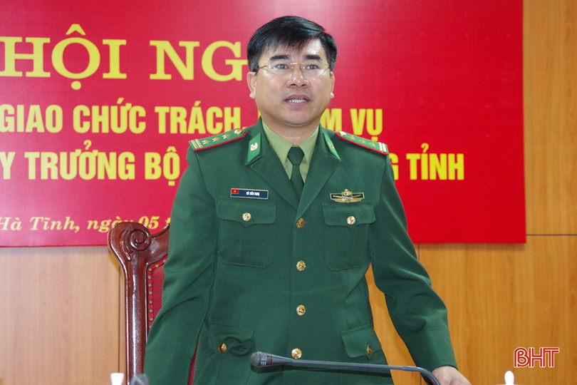 Bộ đội Biên phòng Hà Tĩnh có tân Phó Chỉ huy trưởng