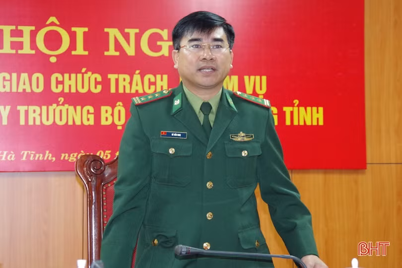 Bộ đội Biên phòng Hà Tĩnh có tân Phó Chỉ huy trưởng