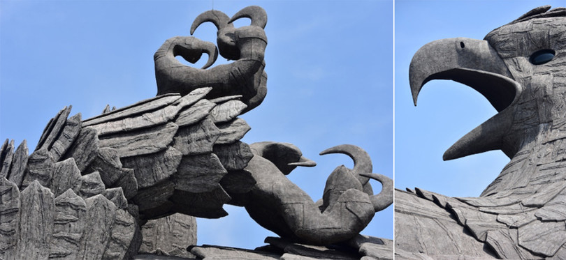 Tượng đại bàng lớn nhất thế giới, mất 10 năm để hoàn thành