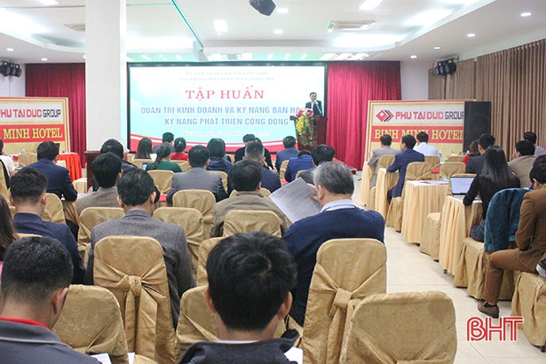 HTX, doanh nghiệp Hà Tĩnh học cách tổ chức sản xuất, đưa sản phẩm đến tay khách hàng