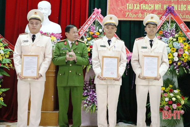 Điều động 6 công an chính quy về 2 xã ở Lộc Hà