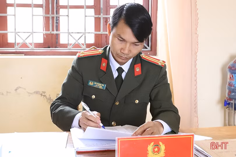 Trung tá Bùi Trọng Thu: “Phần thưởng lớn nhất là được dân quý, dân tin”