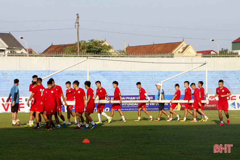 Xuất quân trận đầu không khán giả, Hồng Lĩnh Hà Tĩnh quyết thi đấu hết mình