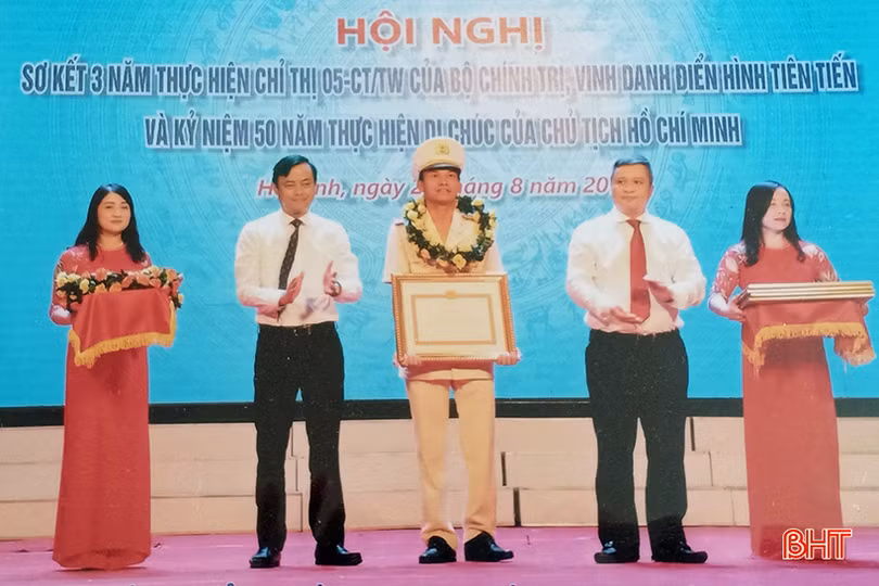 Trung tá Bùi Trọng Thu: “Phần thưởng lớn nhất là được dân quý, dân tin”