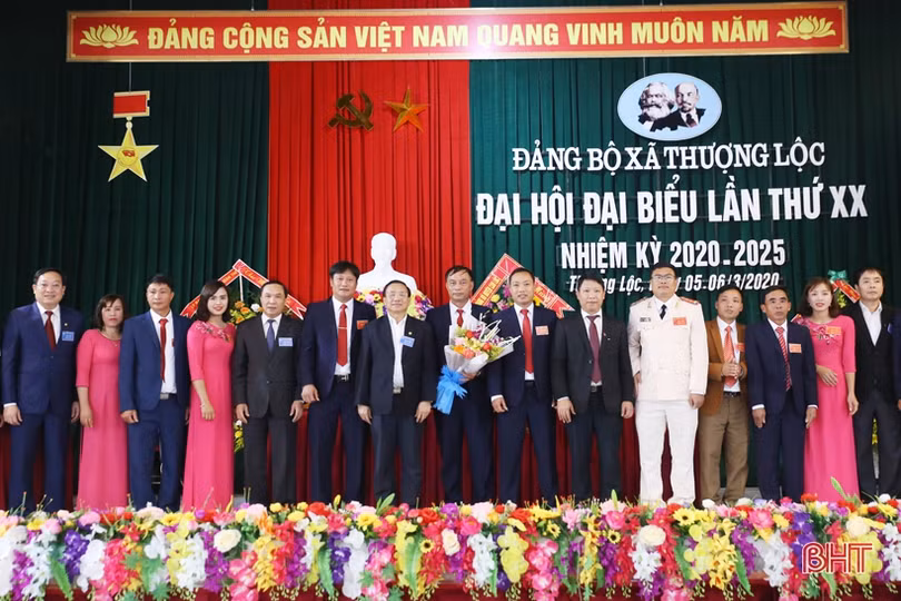 Đảng bộ xã Thượng Lộc tổ chức thành công đại hội điểm đầu tiên của Hà Tĩnh