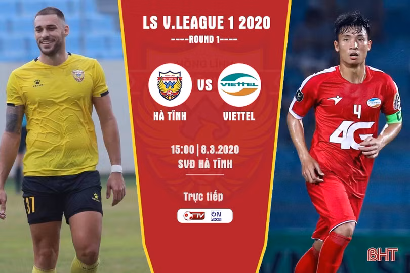 Hồng Lĩnh Hà Tĩnh sử dụng đội hình nào đấu Viettel?