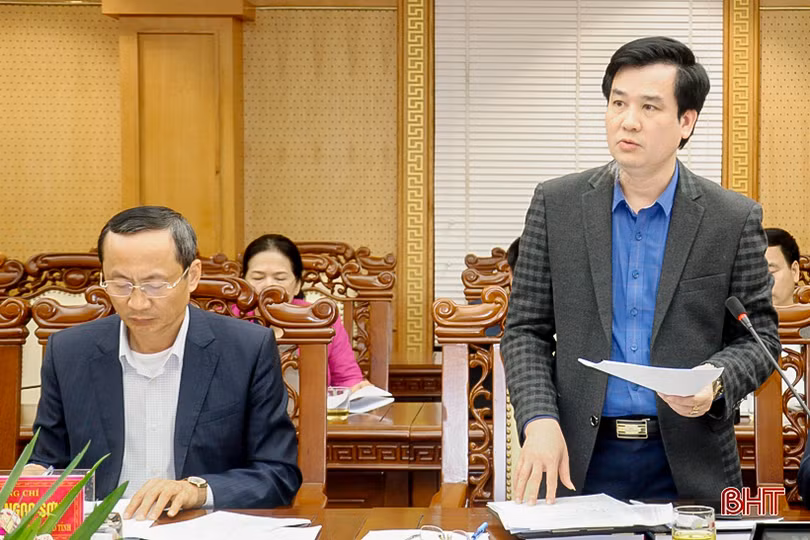 Chắt lọc ý kiến tinh túy bổ sung nội dung báo cáo chính trị trình Đại hội Đảng bộ tỉnh Hà Tĩnh