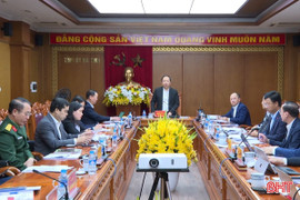 Thường trực Tỉnh ủy cho ý kiến về Lễ kỷ niệm 260 năm Ngày sinh Đại thi hào Nguyễn Du