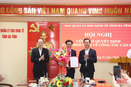 Phó Giám đốc Sở Công thương giữ chức Phó Trưởng BQL Khu kinh tế tỉnh 