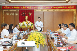 Chủ tịch UBND tỉnh chủ trì hội nghị duyệt Đại hội Đảng bộ UBND tỉnh
