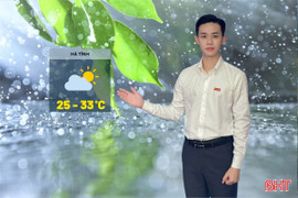 Dự báo thời tiết Hà Tĩnh ngày 11/6: Mưa rào và dông vài nơi
