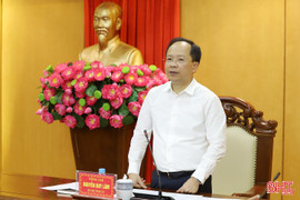 Cả hệ thống chính trị Hà Tĩnh tập trung GPMB dự án đường sắt tốc độ cao