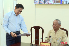 Nêu cao tinh thần trách nhiệm, không để tồn đọng đơn thư khiếu nại