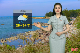 Dự báo thời tiết Hà Tĩnh ngày 29/7: Mưa rào vài nơi, trưa chiều hửng nắng
