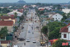 Quốc lộ 8C khó đảm bảo tiến độ vì vướng đường điện
