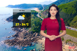 Dự báo thời tiết Hà Tĩnh ngày 30/6: Ngày nắng, nhiệt độ cao nhất 34 độ C