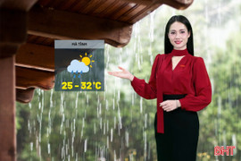 Dự báo thời tiết Hà Tĩnh ngày 5/6: Ngày nắng, chiều tối có mưa rào và dông 