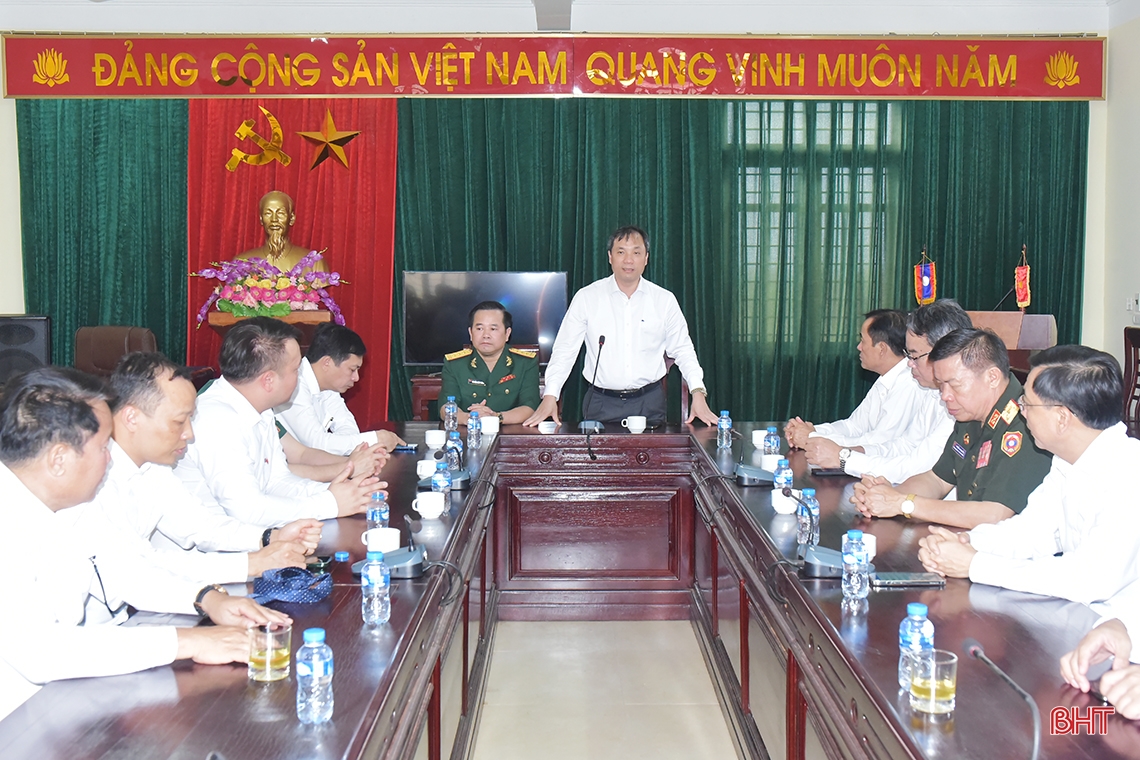 Khánh thành công trình bệnh xá ở Bolikhămxay do Hà Tĩnh tài trợ