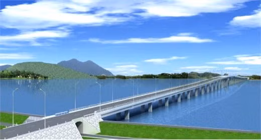 Mô hình cầu Cửa Nhượng.