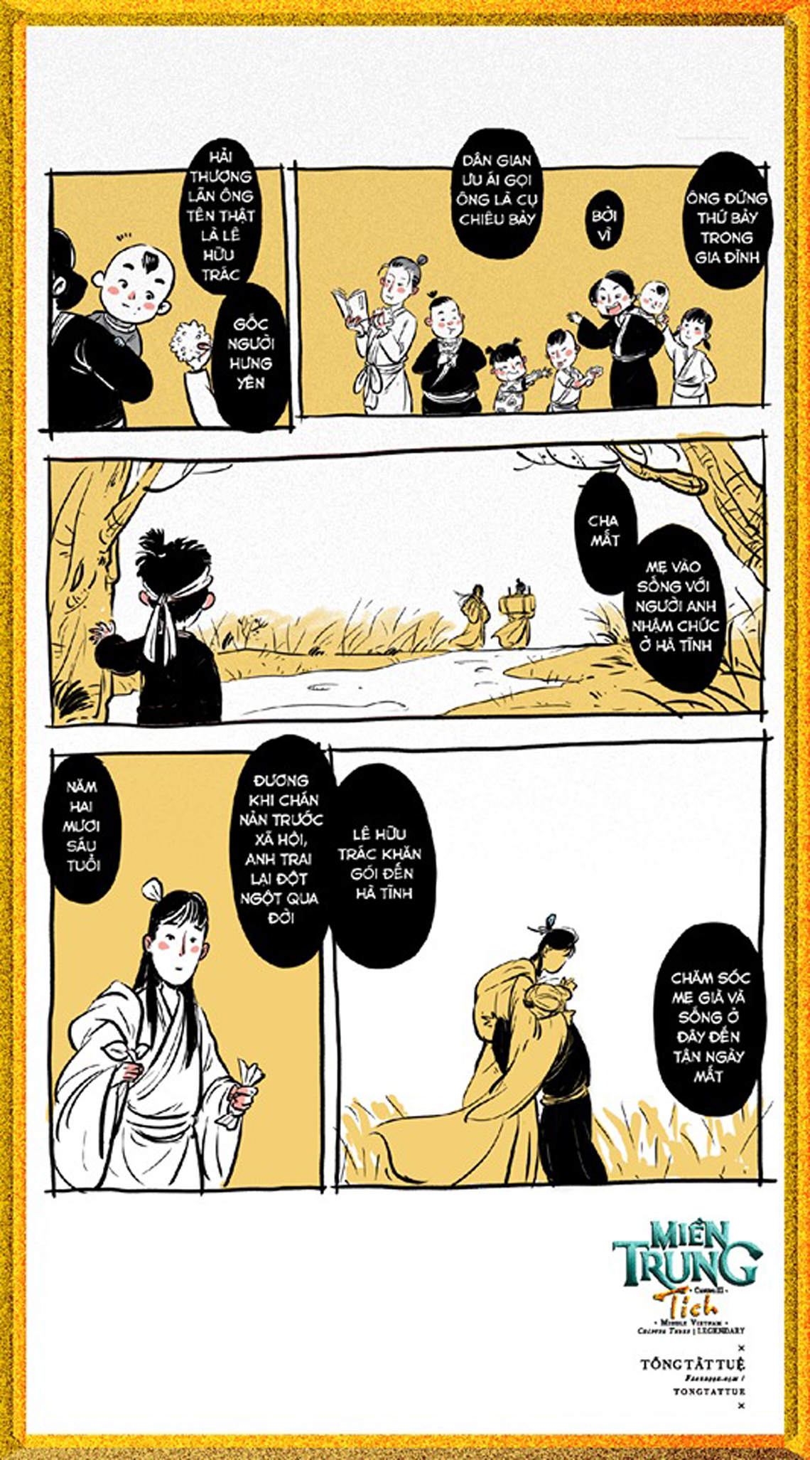 Độc đáo tích xưa Đại danh y Hải Thượng Lãn Ông qua nét vẽ truyện tranh