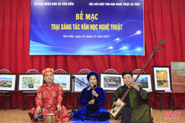 66 tác phẩm mới từ Trại sáng tác VHNT khu vực phía Bắc Hà Tĩnh