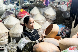 Nét quê trong những phiên chợ phố