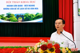 Thống nhất đề nghị xếp hạng di tích cấp quốc gia Hoành Sơn Quan