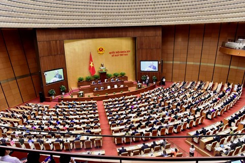 quoc hoi thao luan chuong trinh xay dung nong thon moi