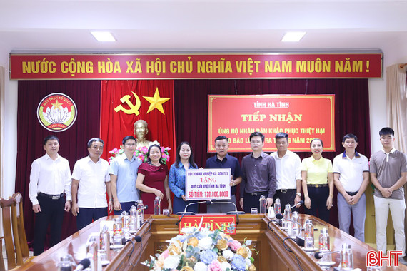 Hà Tĩnh tiếp tục phân bổ hơn 47 tỷ đồng khắc phục hậu quả bão số 10