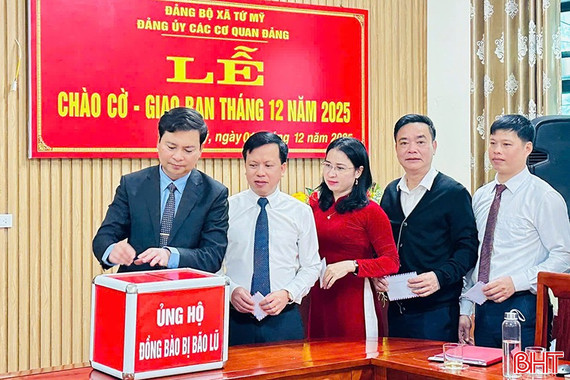 Tiếp nhận hơn 3,1 tỷ đồng hỗ trợ các tỉnh miền Trung - Tây Nguyên khắc phục hậu quả lũ lụt