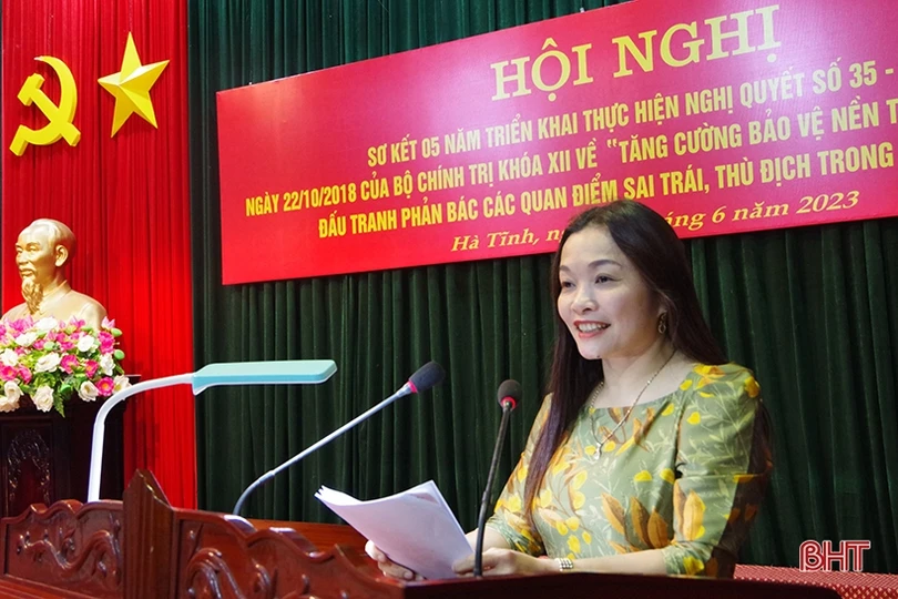 Đảng ủy Quân sự tỉnh đẩy mạnh đấu tranh với các quan điểm sai trái, thù địch