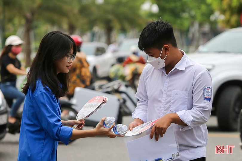 Thí sinh Hà Tĩnh thực hiện nghiêm quy chế trường thi