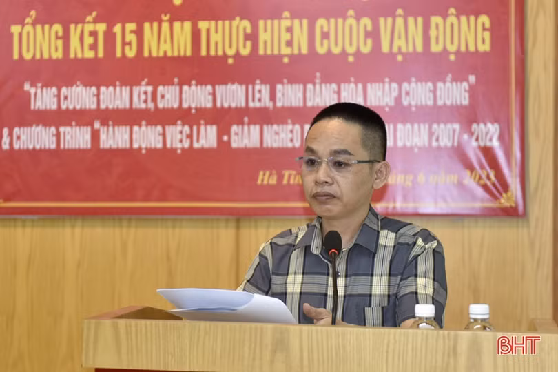 Hơn 2.200 lượt người mù Hà Tĩnh được vay vốn để phát triển kinh tế 