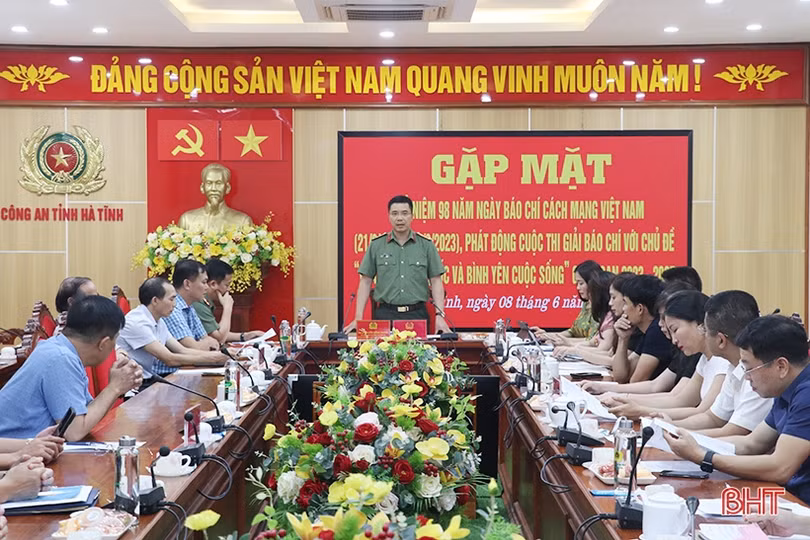 Hoạt động báo chí góp phần hỗ trợ lực lượng CAND hoàn thành tốt nhiệm vụ