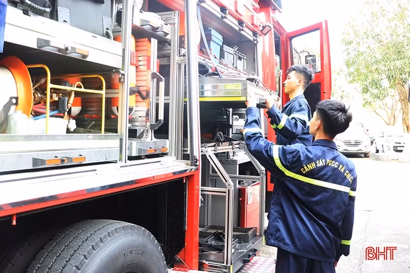 Nâng cao ý thức phòng cháy tại các chợ, trung tâm thương mại ở Hà Tĩnh