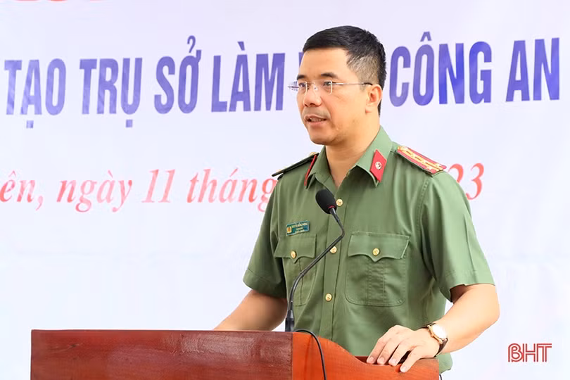 Nâng cấp 10 trụ sở công an xã ở Cẩm Xuyên