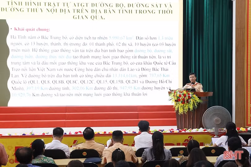 Nâng cao kỹ năng đảm bảo an toàn giao thông cho cán bộ, người dân Thạch Hà