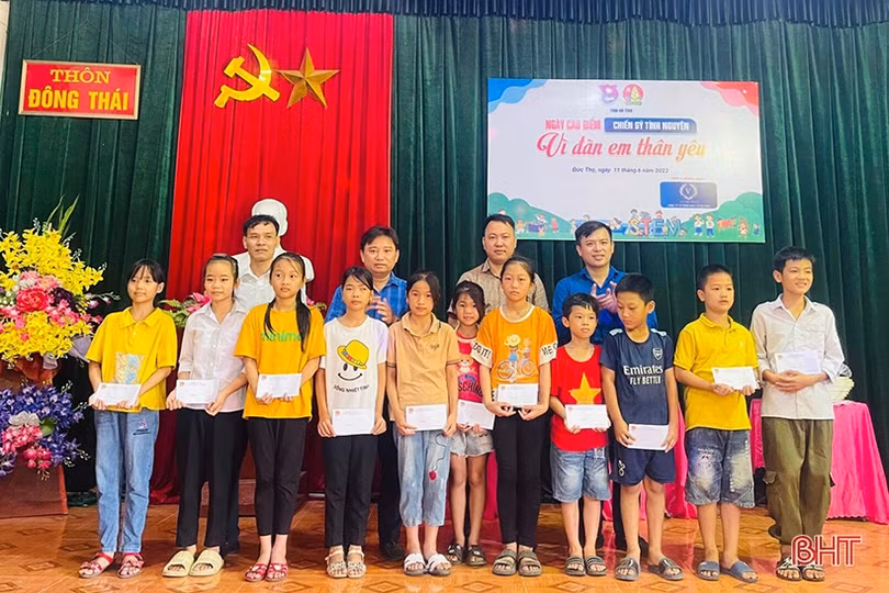 Hơn 500 công trình, phần việc hưởng ứng cao điểm “Vì đàn em thân yêu”