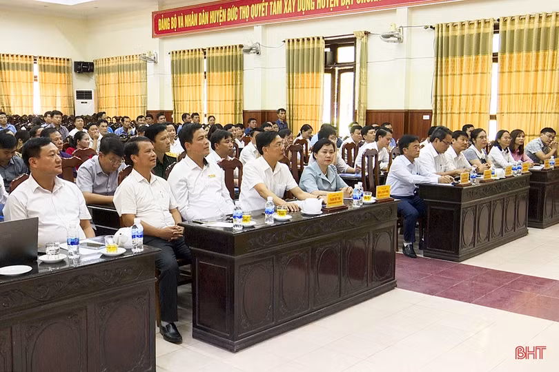 Đức Thọ tập trung xây dựng huyện đạt chuẩn nông thôn mới nâng cao