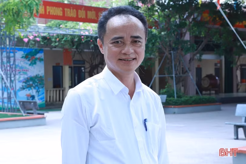 Người thầy tâm huyết xây dựng trường học hạnh phúc ở Hà Tĩnh