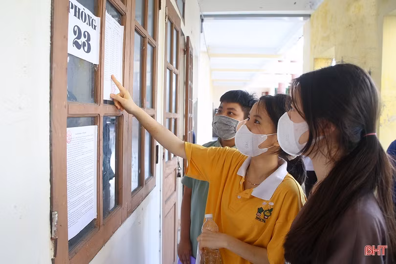1.094 thí sinh cạnh tranh 420 “vé” vào Trường THPT Chuyên Hà Tĩnh