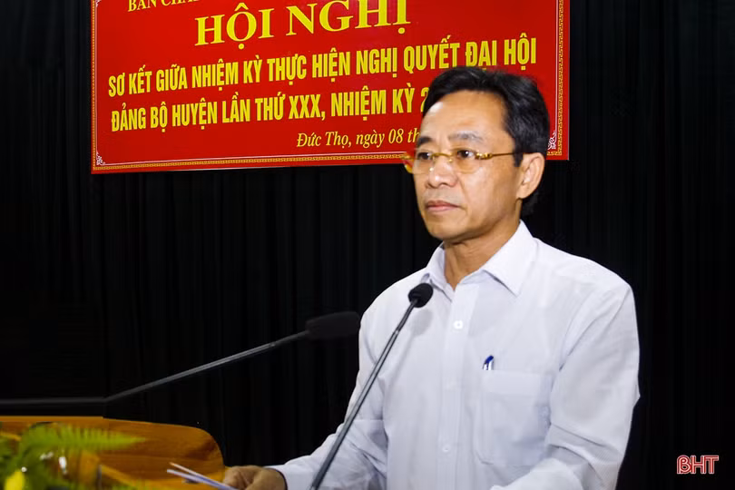 Đức Thọ tập trung xây dựng huyện đạt chuẩn nông thôn mới nâng cao