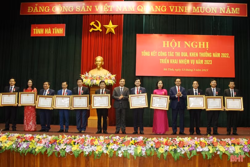 Kết quả thực hiện công tác khen thưởng từ năm 2017-2022