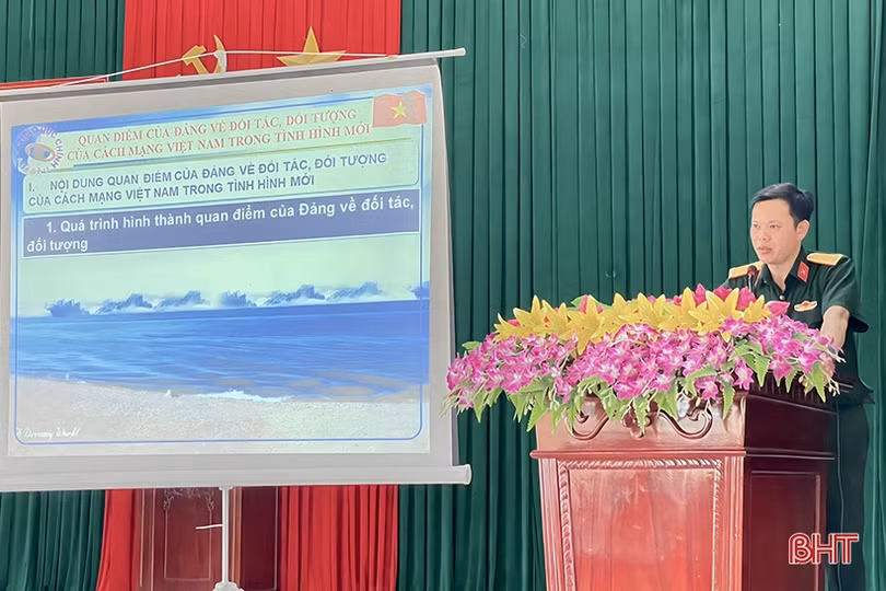 Thạch Hà huấn luyện chiến đấu lực lượng tự vệ năm 2023