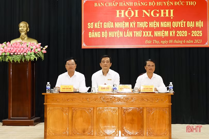 Đức Thọ tập trung xây dựng huyện đạt chuẩn nông thôn mới nâng cao