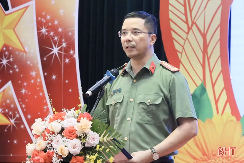 Công an Hà Tĩnh tuyên dương 75 điển hình học và làm theo Bác