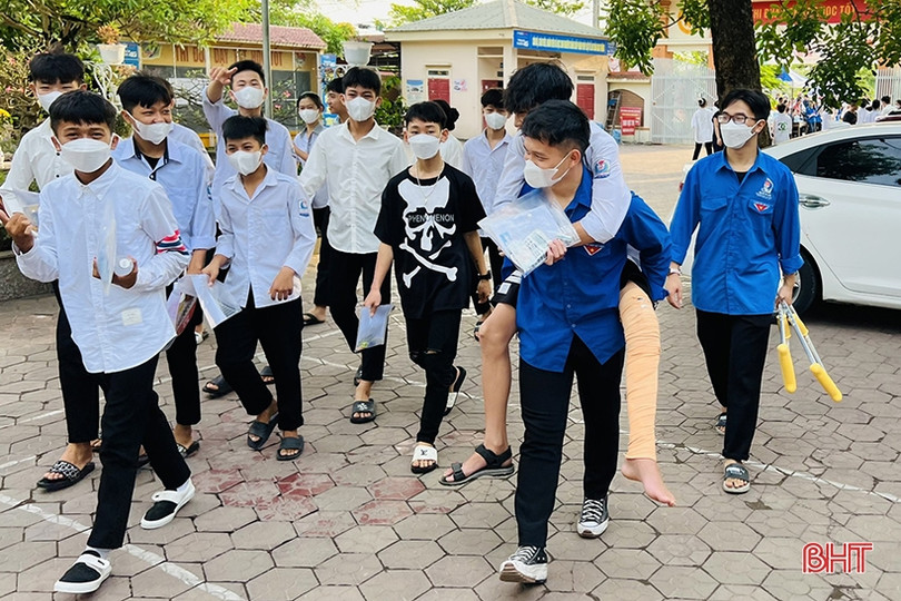 Thí sinh Hà Tĩnh thực hiện nghiêm quy chế trường thi