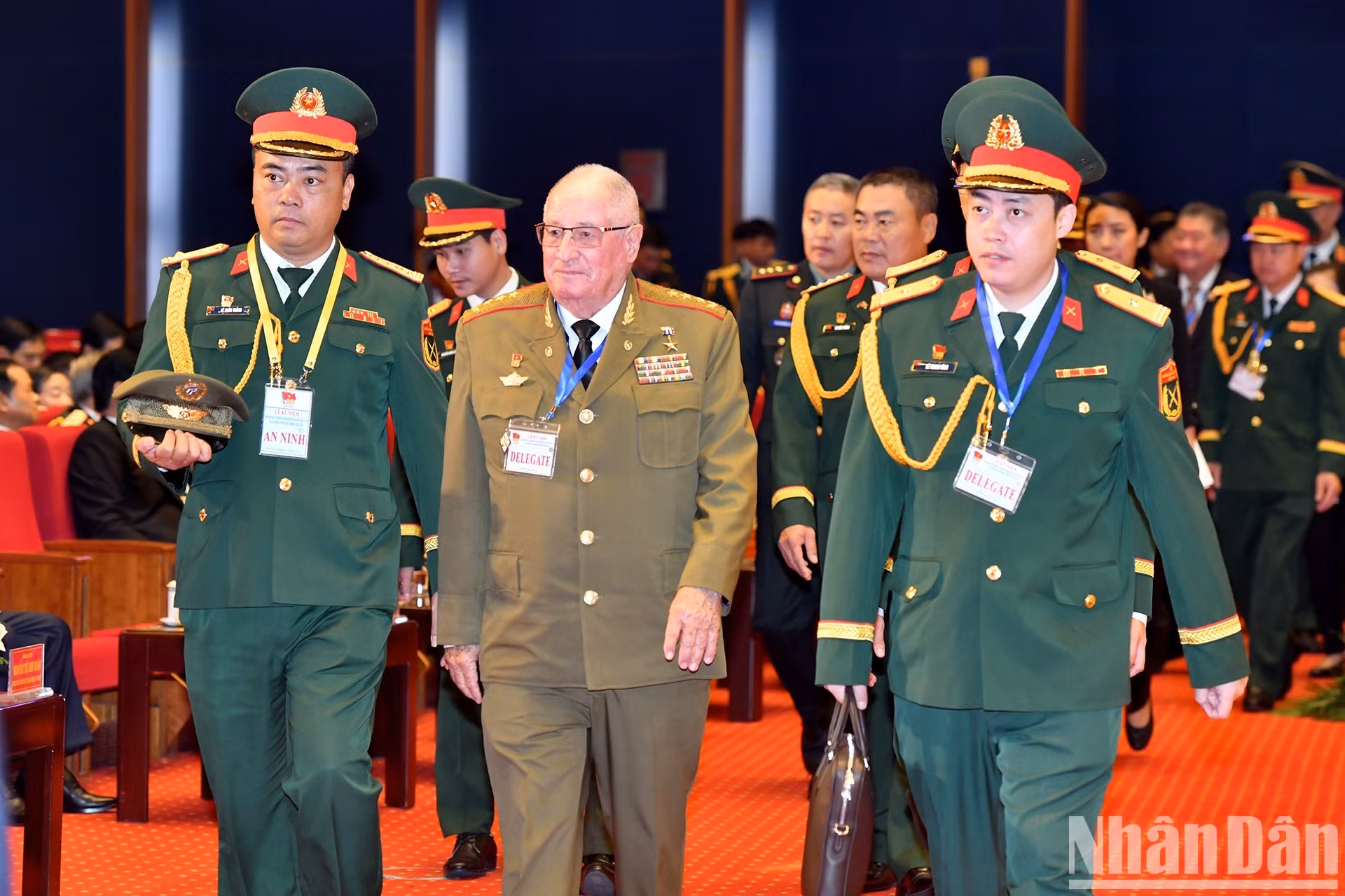 Các đại biểu quốc tế tham dự lễ kỷ niệm.