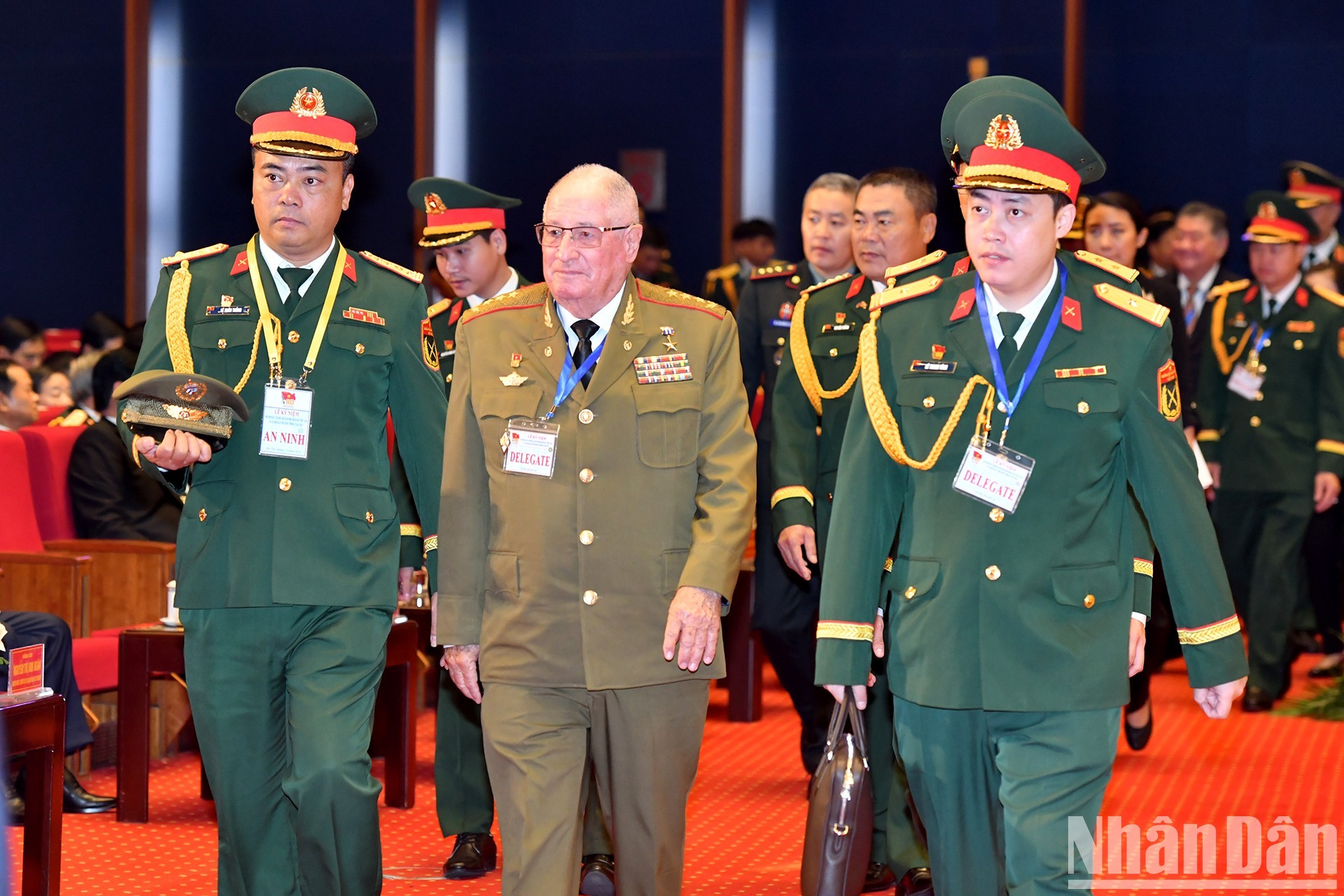 Các đại biểu quốc tế tham dự lễ kỷ niệm.